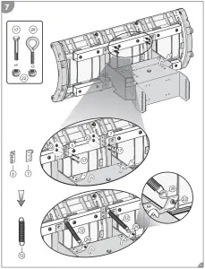 nordic plow NAP ZR3 9 in W 19 5 in H Composite Snow Plow - fig6