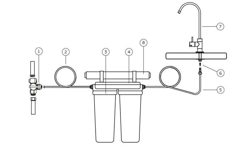 Puretec ESR2 Series Undersink Drinking Water-Figure 1