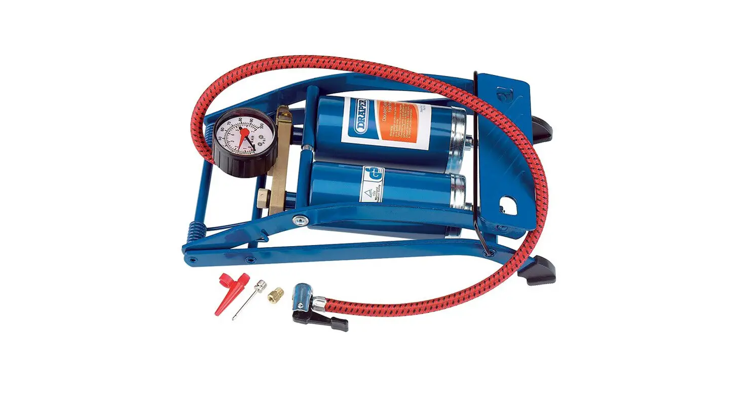 Draper 25996 - 4435 Double Cylinder Foot Pump Instructions Draper 25996 - 4435 Double Cylinder Foot Pump Instructions