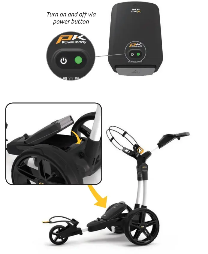 PowaKaddy FX3 - Lithium Battery