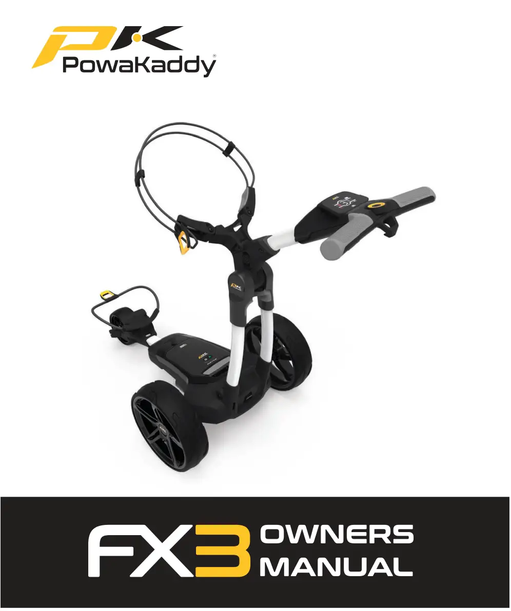 PowaKaddy FX3 Owner's Manual