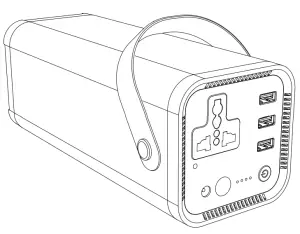 ACOPOWER PS100N Portable Solar Generator