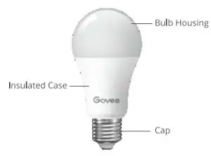 Govee H6005 Bluetooth LED Bulb - At a glance