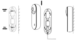 Laxihub BELL18S Wire free Battery Powered Video Doorbell - fig 3