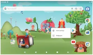 Azeyou AT701UBU 7 Inch Tablet for Kids - home