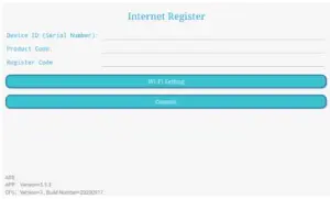 Azeyou AT701UBU 7 Inch Tablet for Kids - register