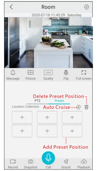 Preset Location Collection