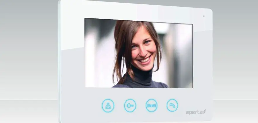 Aperta Apmon Colour Video Door Entry Monitor User Manual