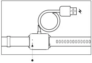 actxa Tempo4C Fitness Tracker - Charging The Battery