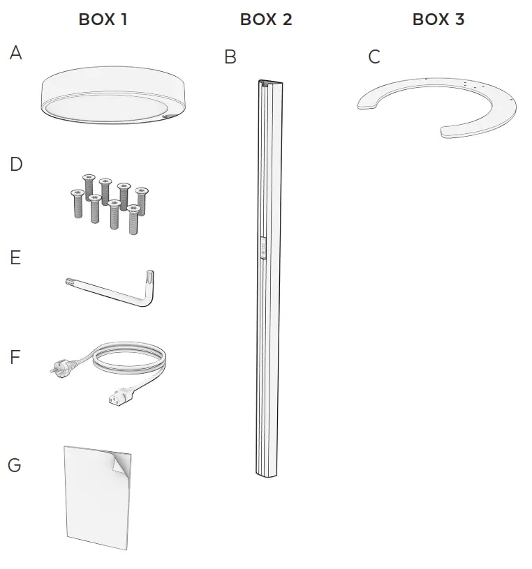 BRAINLIT ALVEN Indoor Lamp - packaging