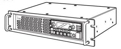 ICOM UHF Digital Repeater - Mounting the repeater 2
