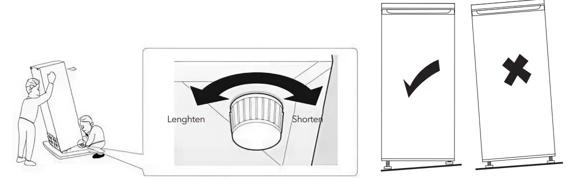 TESLA RS0904H1 Single Door Refrigerator - hinge cover 11