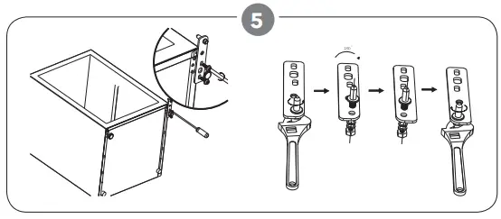 TESLA RS0904H1 Single Door Refrigerator - hinge cover 8