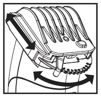 WAHL 9891 Color Pro Rechargeable Trimmer - POSITION GUIDE