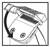 WAHL 9891 Color Pro Rechargeable Trimmer - TRIMMING WITH