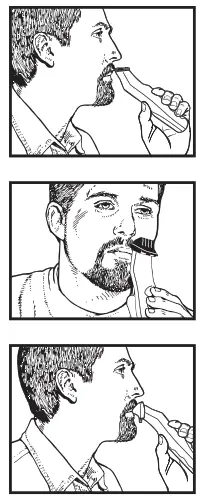 WAHL 9891 Color Pro Rechargeable Trimmer - TRIMMING YOUR MUSTACHE