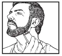 WAHL 9891 Color Pro Rechargeable Trimmer - trimmer in a downward