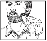 WAHL 9891 Color Pro Rechargeable Trimmer - trimming guide