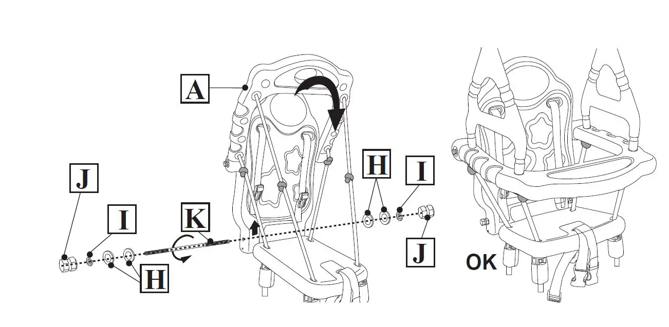 COSTWAY TY589394 Toddler Swing Set fig6