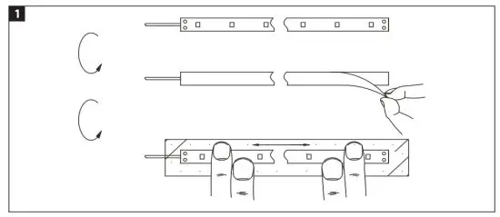 anslut 017144 LED Strip WiFi Wireless Smart Phone APP Controlled - Box