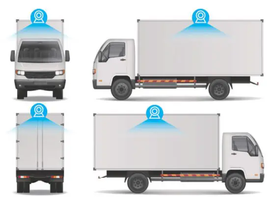 Shenzhen Sunveytech SWD VK-TB703 607 Wireless Backup Camera - installation camera