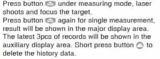 Digilog Electronics Hand held Laser Distance Meter - Single Measurement