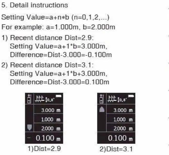 Digilog Electronics Hand held Laser Distance Meter - Staking-out 2