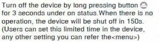 Digilog Electronics Hand held Laser Distance Meter - Turn on or off 2
