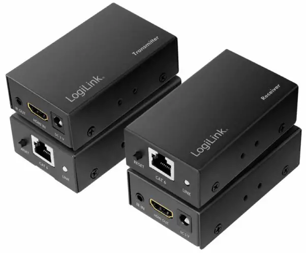 LogiLink HD0023 HDMI Extender Set Over Network Cable - cover