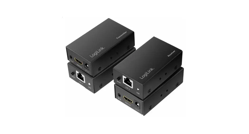 Logilink Hd0023 Hdmi Extender Set Over Network Cable User Manual