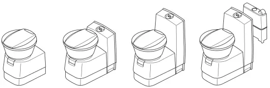 DOMETIC CT 4050 Cassette Toilet