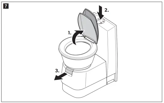 DOMETIC CT 4050 Cassette Toilet - overview9