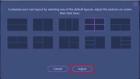 BenQ Display Pilot - Creating a window layout 2