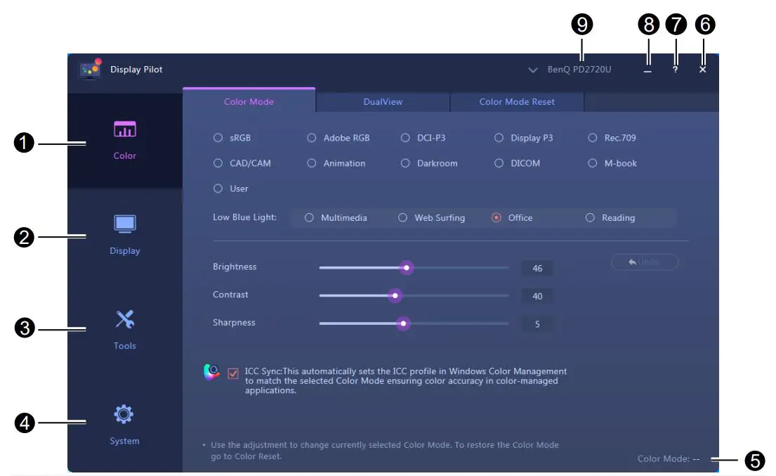 BenQ Display Pilot - Overview 1