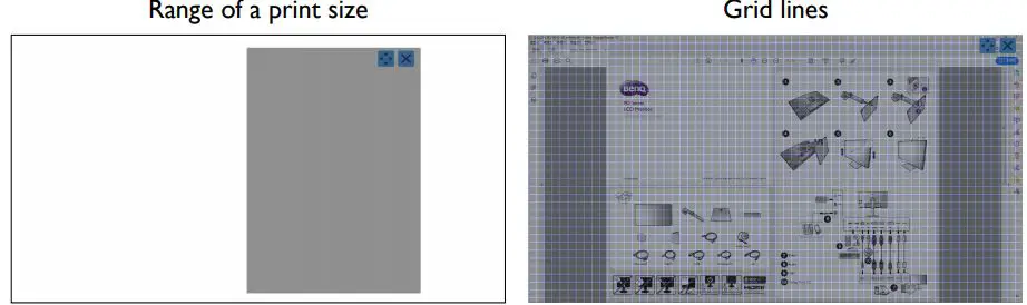 BenQ Display Pilot - Placing your design accurately