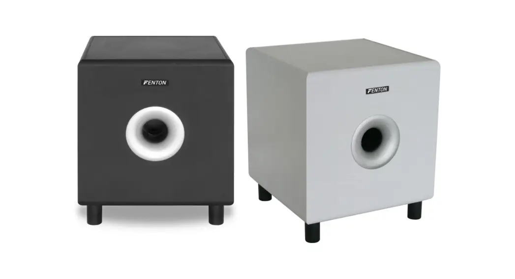 Fenton 100.307 Shfs-series Active Subwoofer Instruction Manual