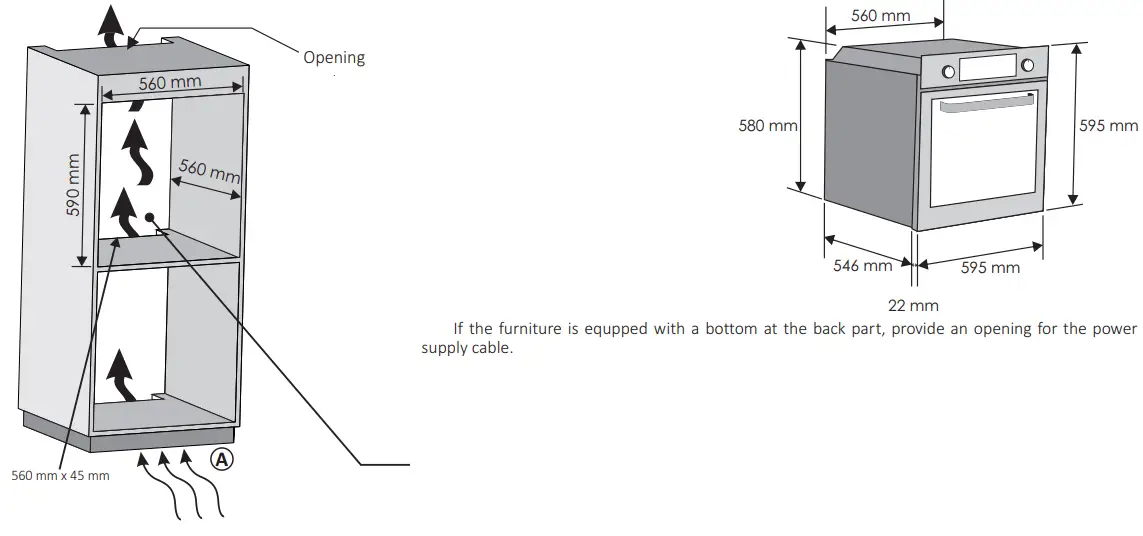 CANDY FCP815X E0 Built in Ovens