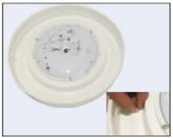 Westinghouse 20 Watt White Integrated LED Flush Mount 6107400 - Step 3