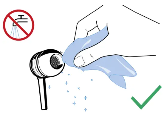 SENNEISER IE 4 In Ear Monitoring Headphones - Cleaning earphones