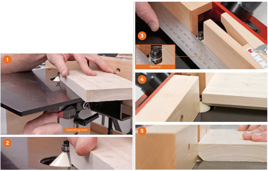 ujk 103570 Otoro Palm Router Table - Moulding Mode