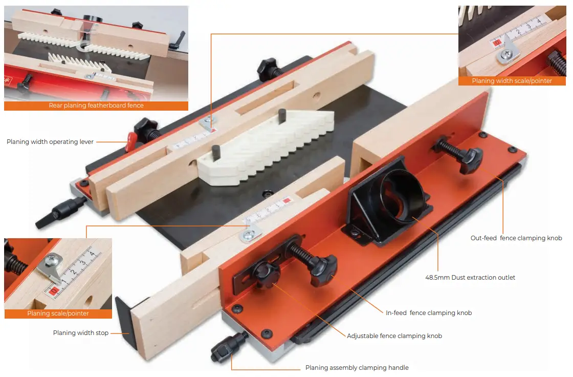 ujk 103570 Otoro Palm Router Table - PARTS ILLUSTRATION
