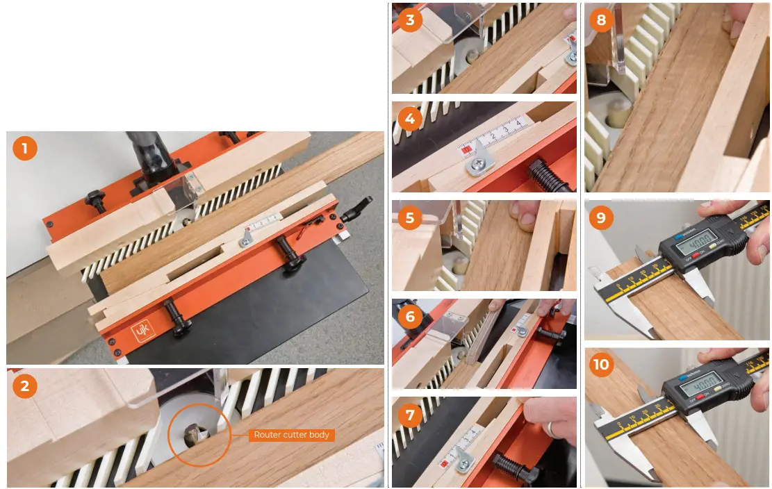 ujk 103570 Otoro Palm Router Table - Planing Width Mode