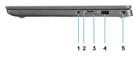 DELL Latitude 7400 Core i5 Laptop - Right view