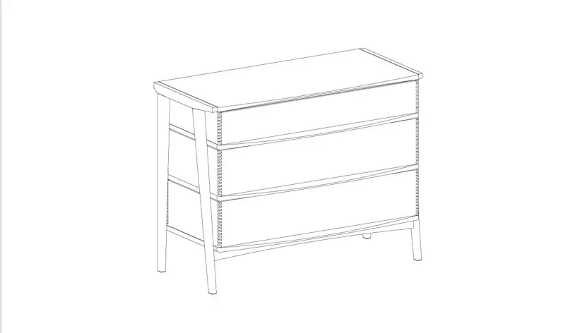 Johan Lewis Duhrer 3 Drawer Chest User Manual