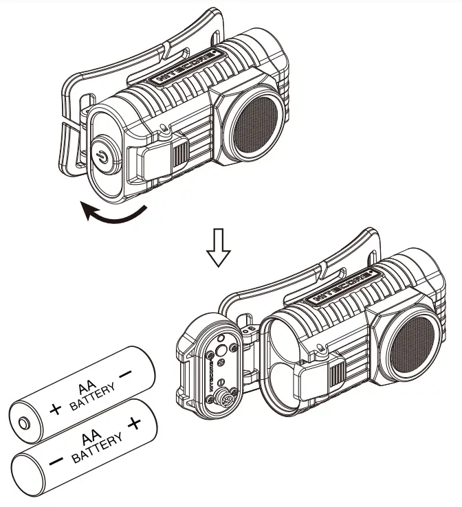 NITECORE HA23 Ultra Compact AA Headlamp - fig