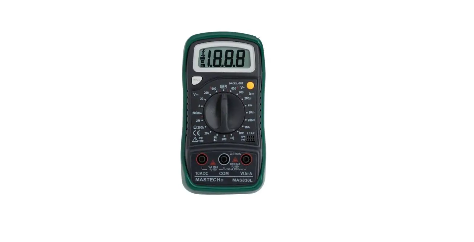Mastech M320 Digital Multimeter User Guide