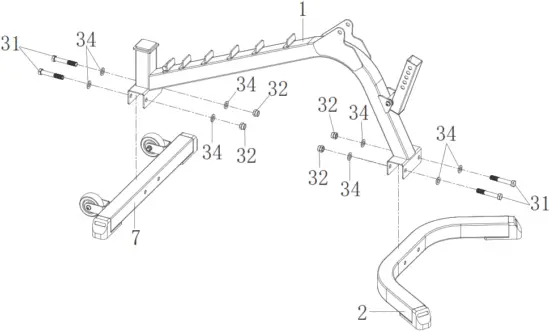 SUNNY HEALTH FITNESS SF-BH6920 Fully Adjustable Utility Weight Bench - Fig 14
