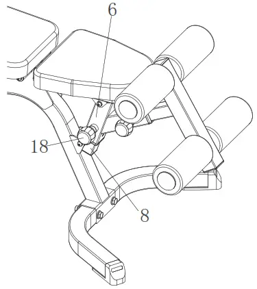 SUNNY HEALTH FITNESS SF-BH6920 Fully Adjustable Utility Weight Bench - Fig 22