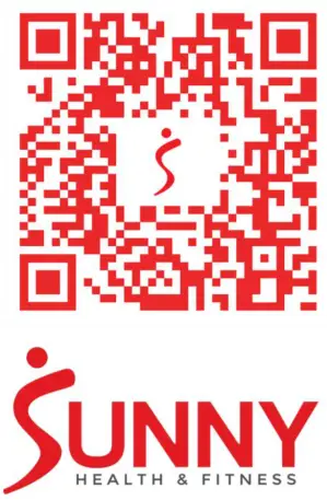 SUNNY HEALTH FITNESS SF-BH6920 Fully Adjustable Utility Weight Bench - Qr Code