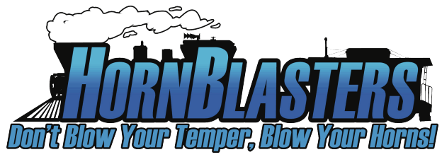 HornBlasters logo